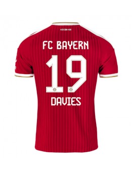 Bayern Munich Alphonso Davies #19 Replika Hemmakläder 2026-27 Kortärmad